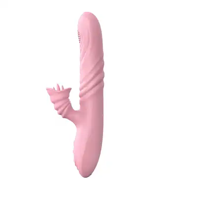 Wibrator-Angelia, USB 3 functions of thrusting / 20 vibrations Flesh