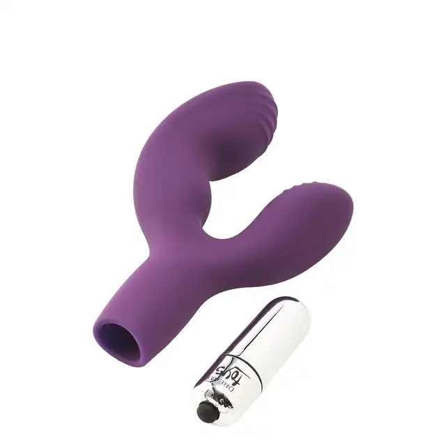 Dream Toys - Flirts 10 Functions Duo Vibe Purple. Podwójna rozkosz w jednym urządzeniu!