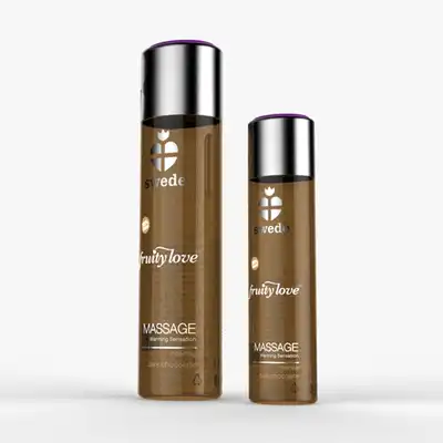 Swede - Fruity Love Massage Intense Dark Chocolate 120 ml