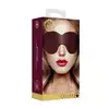 Ouch Halo - Eyemask - Burgundy - ekskluzywna opaska na oczy. Luksusowa sesja BDSM