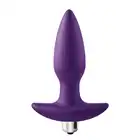 Dream Toys - Flirts 10 Functions Vibrating Plug Purple. Zgrabny wibrujący plug analny. Dogłębna rozkosz gwarantowana!