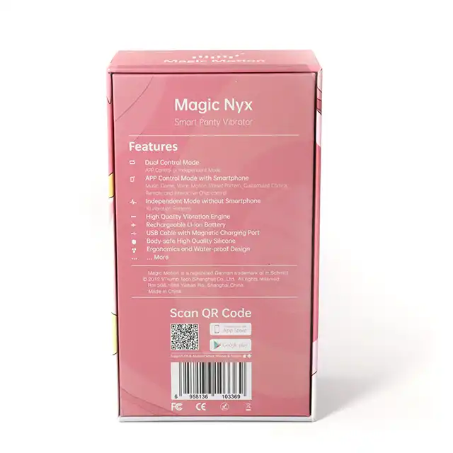 Magic Motion - Nyx Smart Panty. Interaktywna wkładka do majtek z zegarem czasowym!