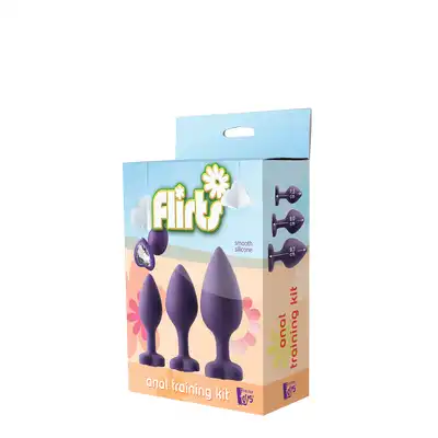 FLIRTS ANAL TRAINING KIT GEM STONE PURPL