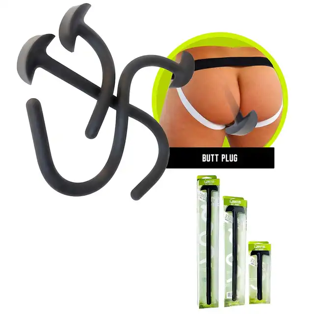 Brutus - Gut Snake Liquid Silicone S. Niezwykle giętki plug analny 26,5 cm długości