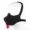 O-Products - Neoprene Puppy Dog Mouth Mask. Efektowna maska-kaganiec w formie psiego pyska z językiem 