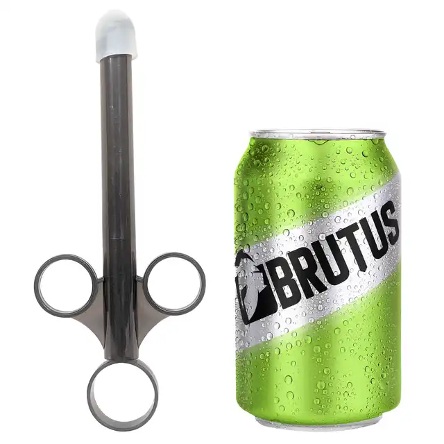  Brutus - Lube Launch Set 2 Pcs. Wygodny aplikator w formie strzykawki 16,5 cm