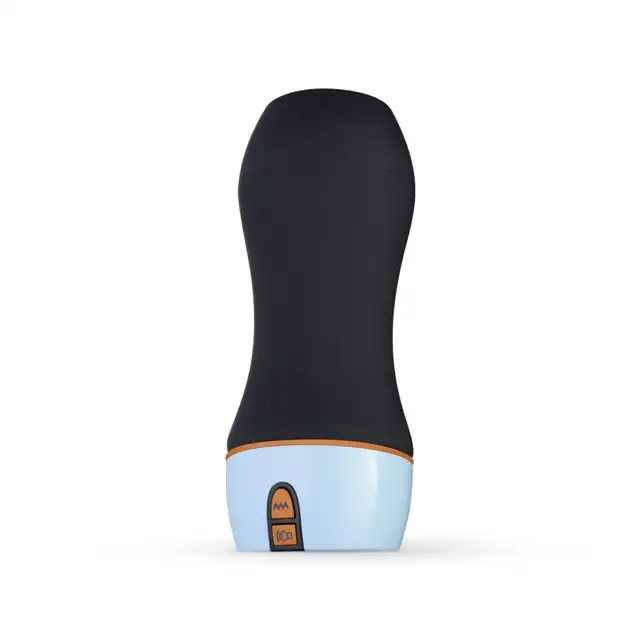 Cruizr - CM06 Vibrating Voice Activator. Miękki masturbator z silnymi wibracjami, głośnik ze zmysłowym kobiecym głosem