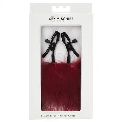 S&amp;M - Enchanted Feather Nipple Clamps