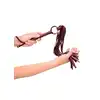 Ouch Halo - Flogger - Burgundy - elegancki pejcz. Luksusowa sesja BDSM