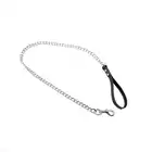 O-Products - Leash L Black - czarna smycz z łańcuchem. Długość aż 105 cm!