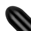 All Black - Dildo AB08. Gładkie 19 cm dildo wykonane z PVC o średnicy 4,5 cm