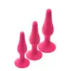 Dream Toys - Flirts Curved Anal Training Kit Pink. Różowy zestaw wtyczek analnych. Perfekcyjny trening połączony z czystą przyjemnością!