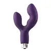 Dream Toys - Flirts 10 Functions Duo Vibe Purple. Podwójna rozkosz w jednym urządzeniu!