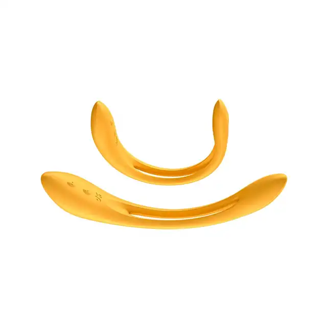 Satisfyer - Elastic Joy Orange - wielofunkcyjny wibrator, zginaj go w każdą stronę!