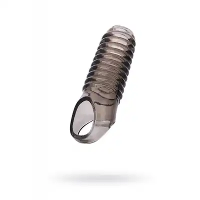 XLover - Penis sleeve 11cm - nakładka na penisa z pierścieniem na mosznę. Niesamowite źródło przyjemności!