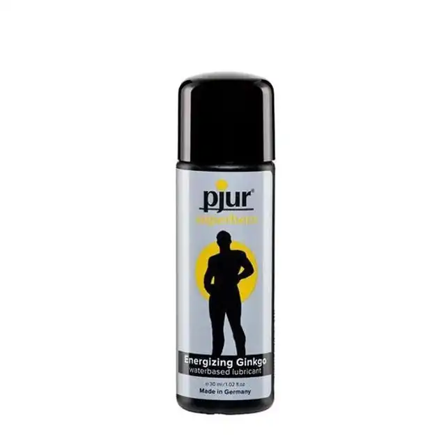 Pjur - Superhero 30ml -  wysokiej jakości lubrykant z wyciągiem z Ginkgo - popraw swoją wydajność! 