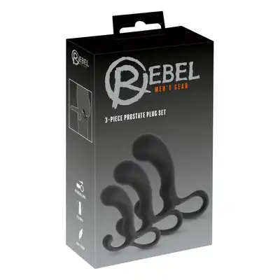 Rebel 3-piece Prostate Plug Se