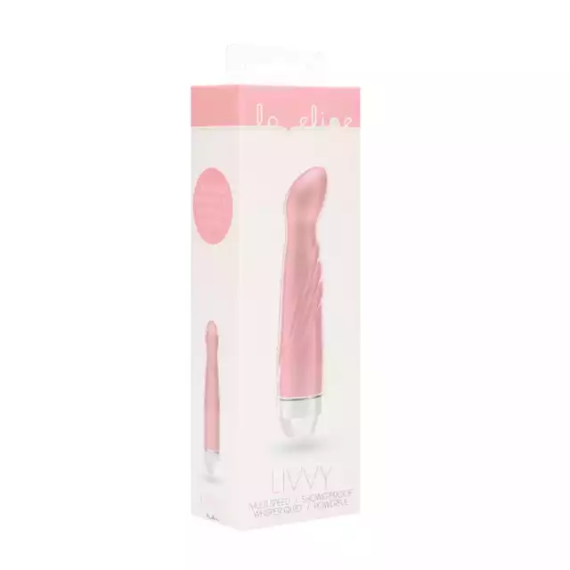 Loveline - Livvy Vibrator Rose. Giętki wibrator specjalnie dostowany do Twojego punktu G. Mega Sale!