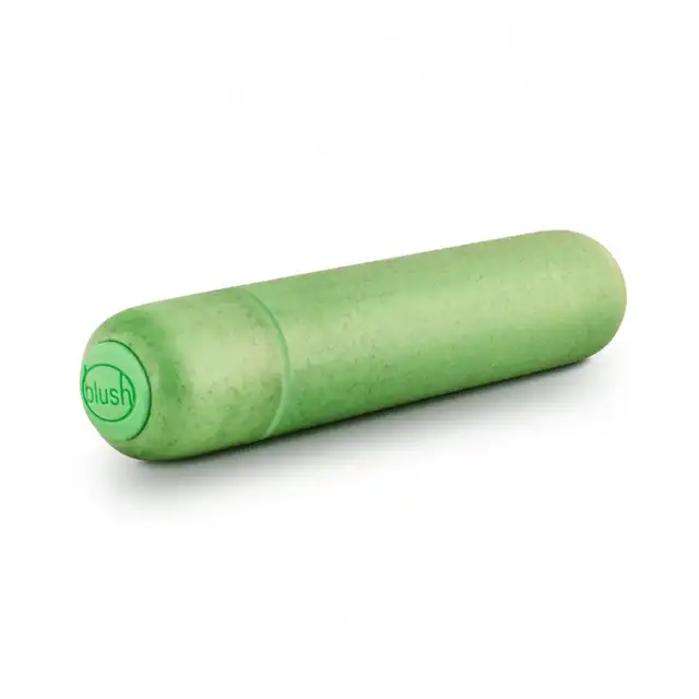 Blush - Gaia Eco Bullet Vibrator. Mini wibrator pocisk. Troszcz się o swoje potrzeby seksualne i naturę