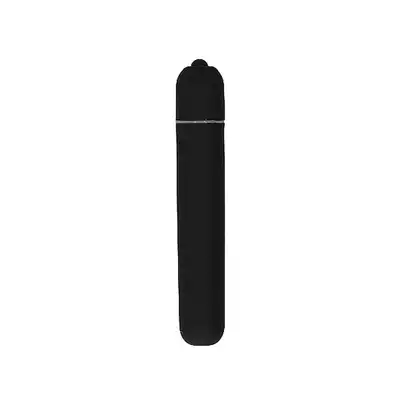 Shots Toys- Bullet Vibrator XLong Black - mocny mini wibrator, idealny na wyjazdy. 10 trybów wibracji!
