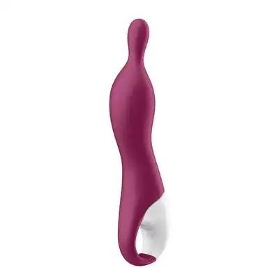 Satisfyer - A-Mazing 1 Berry - oryginalny wibrator, idealny do stymulacji punktu A. Mega Sale!