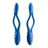 Satisfyer - Elastic Game Blue - nowatorski, wielofunkcyjny wibrator. Wyginaj go w każdą stronę!