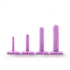 Blush - Wellness Dilator Kit. Zestaw rozszerzaczy pochwy z silikonu platynowego. Komfortowo przygotowują na większy rozmiar. 