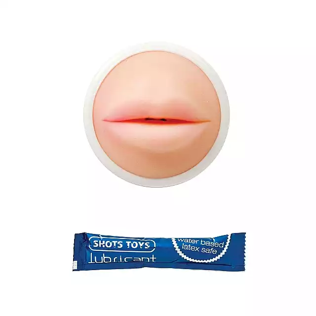 ShotsToys -Easy Rider Hot Mouth. Top Produkt! Realistyczny masturbator z efektem grzania z koncówką w kształcie ust. Oralna, ognista przyjemność