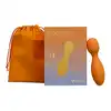 Vibio - Dodson Mini Wand Vibrator Orange. Luksusowy mini wibrator z różdżką. Wszechstronny kształt dla każdego.