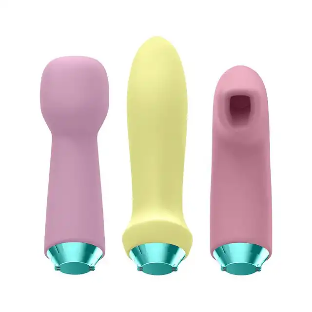 Satisfyer - Fabulous Four air pulse - Cztery wibratory w jednym! Same bestsellery dostępne w jednej zabawce!