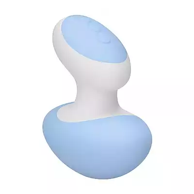 Loveline - Lovebug Blauw. Niebywale poręczny, silikonowy masażer ciała i łechtaczki. Mega Sale!