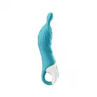 Satisfyer - A-Mazing 2 Turquoise - perfekcyjny wibrator do stymulacji punktu A, żłobienia na trzonie. Mega Sale!