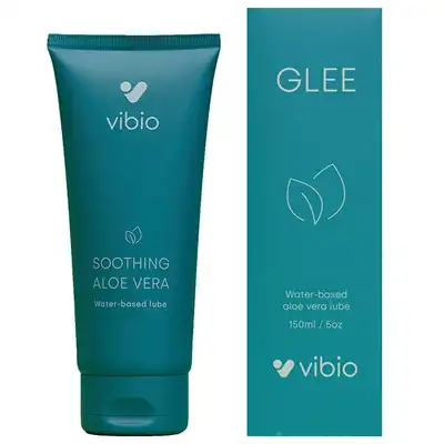 Vibio - Glee Aloe Vera Lubricant. Naturalny, wegański lubrykant na bazie wody. Zadbaj o dodatkowe prawdziwe w odczuciu nawilżenie.