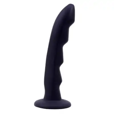 Black Mont - Cavelier Plug 7" Black - czarne dildo analne z mocną przyssawką. Przyjemność gwarantowana