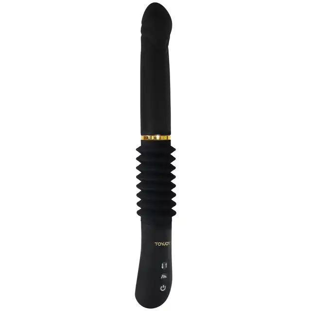 ToyJoy - Magnum Opus Thruster - wibrator premium z ruchem posuwistym. Wydłużenie aż o 8 cm! 