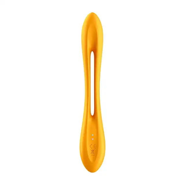 Satisfyer - Elastic Joy Orange - wielofunkcyjny wibrator, zginaj go w każdą stronę!