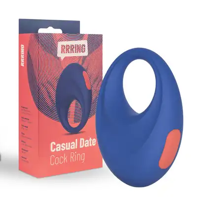 FeelzToys - Rrring Casual Date Cock Ring. Wibrującym ring na penisa dla wyjątkowej przyjemności dla dwojga.