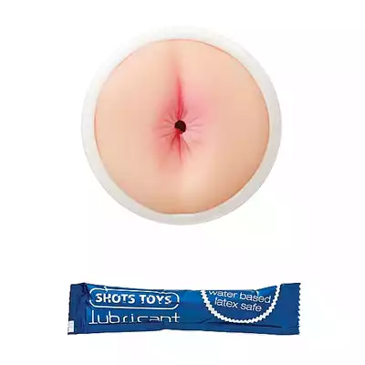 ShotsToys -  Easy Rider Hot Anus. Realistyczny masturbator z efektem grzania z koncówką w kształcie anusa. Analna, ognista przyjemność. Mega sale!