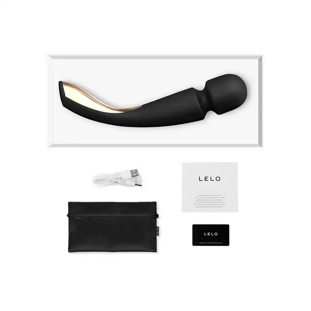 Lelo - Smart Wand 2 Medium. Luksusowy wibrator różdżka dla pełnego relaksu i przyjemności