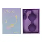 Vibio - Clara Vibrating Kegel Balls Purple. Wibrujące kulki gejszy na aplikację. Idealna zabawka na każdą okazję.