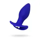 ToDo - Fancy Anal Vibro Plug - wibrujący plug analny w elektryzującym, niebieskim kolorze 