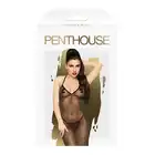 Penthouse - Love On Fire S/M Black. Zjawiskowa, połyskująca sukienka maxi. Zabłyśnij przed swoim partnerem