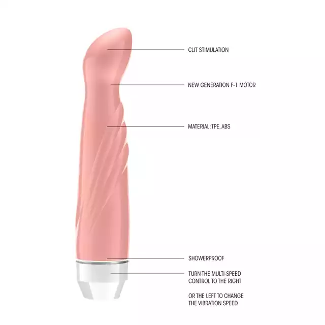 Loveline - Livvy Vibrator Rose. Giętki wibrator specjalnie dostowany do Twojego punktu G. Mega Sale!