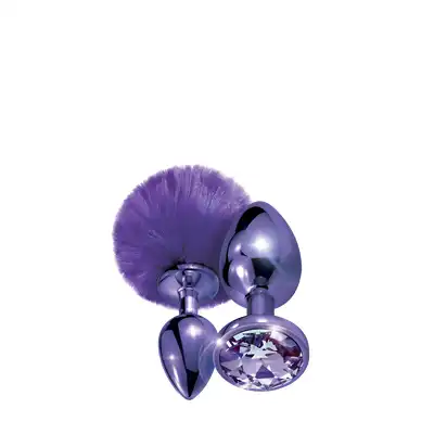 NIXIE METAL BUTT PLUG SET POM PURPLE