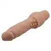 Baile - Barbara Soft Skin 19,5 cm. Realistyczny wibrator z miękkiej cyberskóry, świetne tekstury 