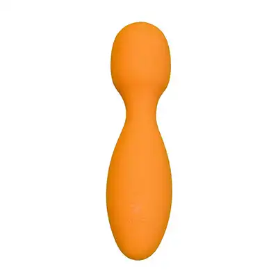Vibio - Dodson Mini Wand Vibrator Orange. Luksusowy mini wibrator z różdżką. Wszechstronny kształt dla każdego.