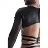 męski t-shirt black XL