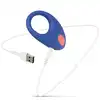 FeelzToys - Rrring Date Night Cock Ring. Wibrujący, szafirowy ring na penisa. Genialna dodatkowa stymulacja. Przekonaj się.