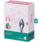 Satisfyer - Bullseye Dark Blue - regulowany, ciemnoniebieski ring na penisa. Mocniejsza erekcja gwarantowana