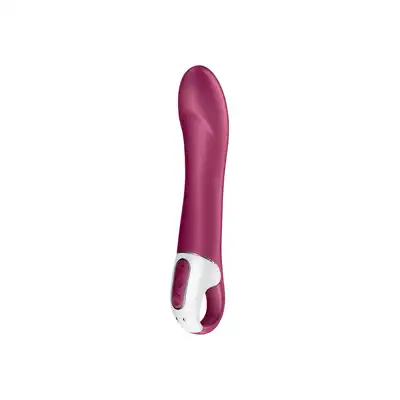 Satisfyer - Big Heat Berry - wibrator z lekko zakrzywionym trzonem. Głęboka stymulacja punktu G!